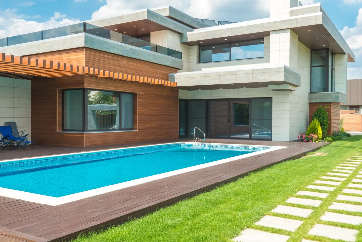 Swimming pool built in Amosfield, NSW